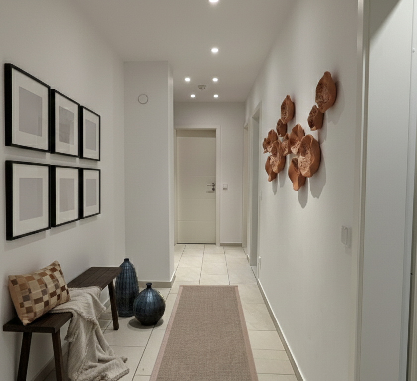 Warm Family Apartment_Hallway House of Iga_Warm Family Apartment_Hallway