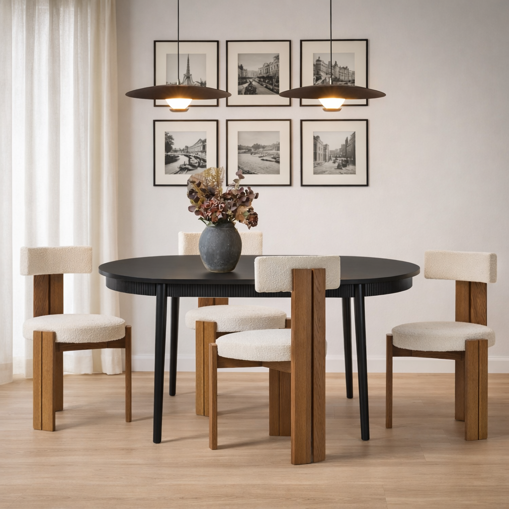 House of Iga_Warm Family Apartment_Dining